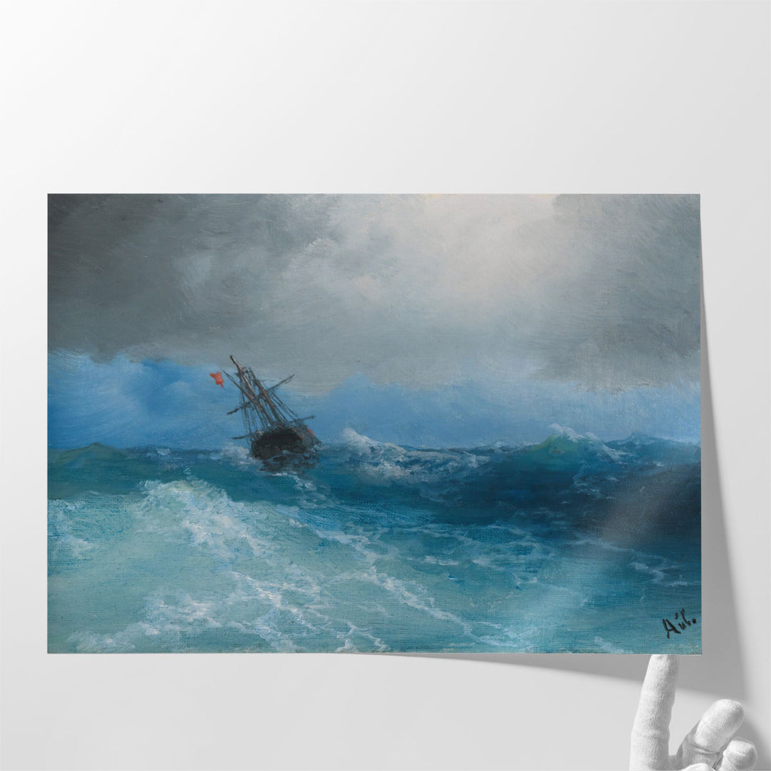 large living room art – neutral coastal scene