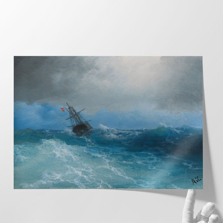 large living room art – neutral coastal scene