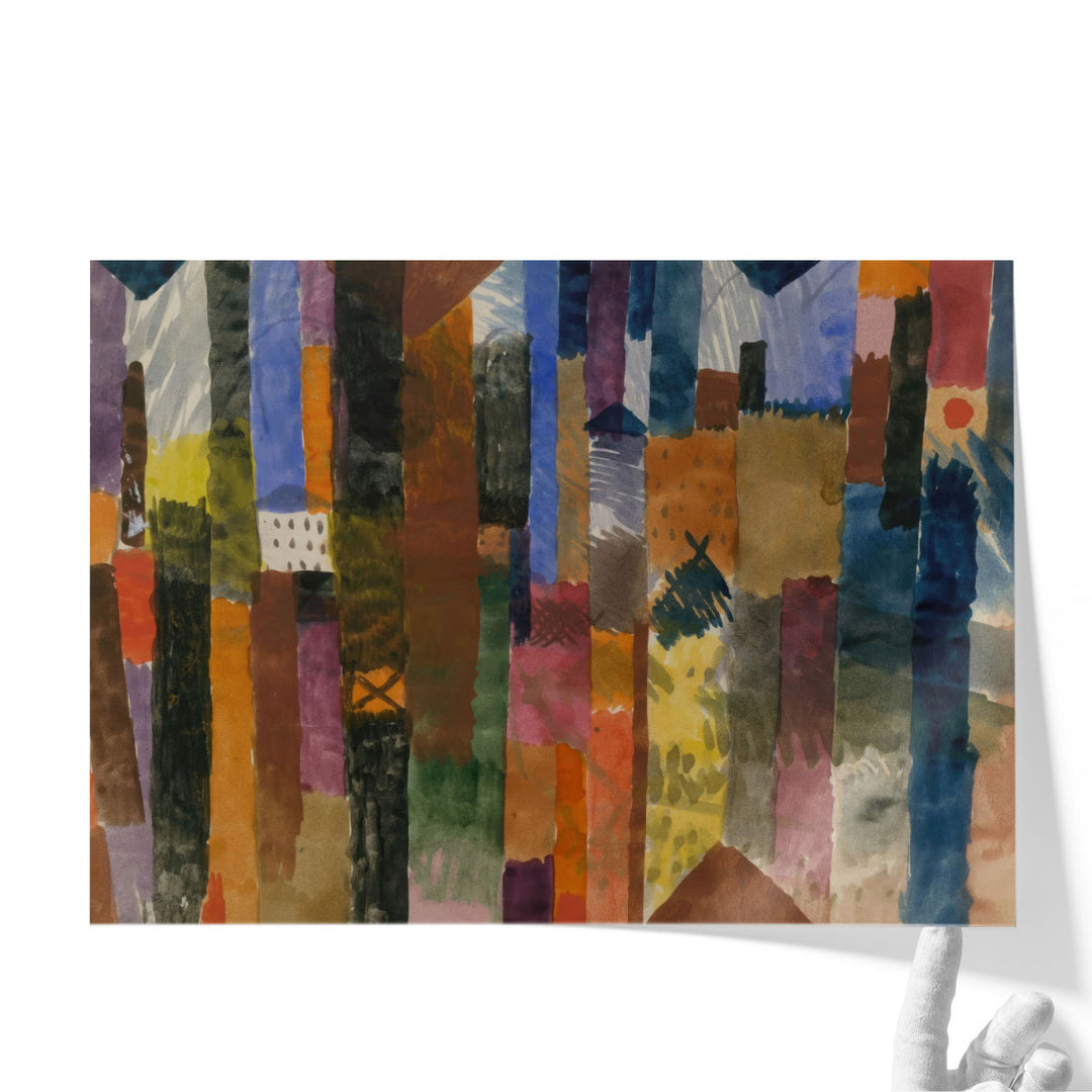 Very Large Modern Abstract Wall Art for Hallway focal
