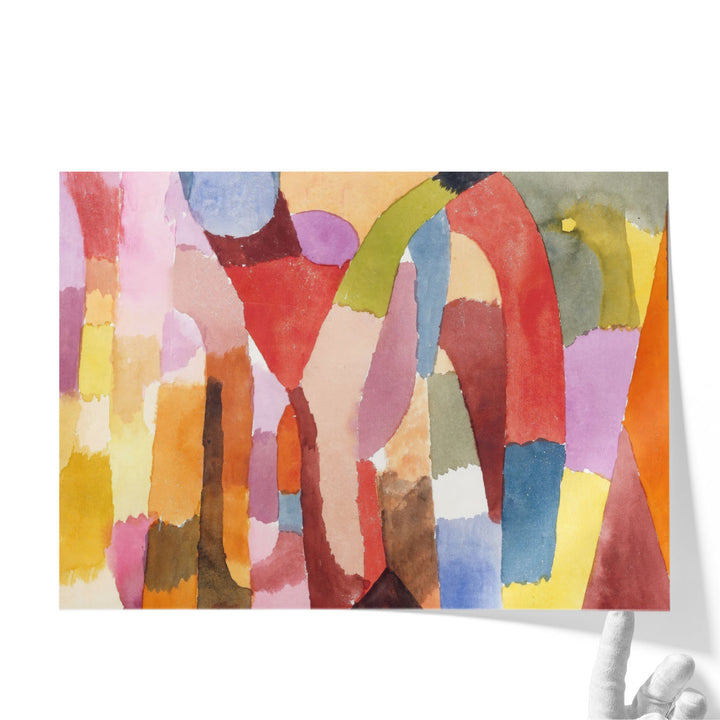 Movement of Vaulted Chambers, 1915 - Canvas Print Wall Art