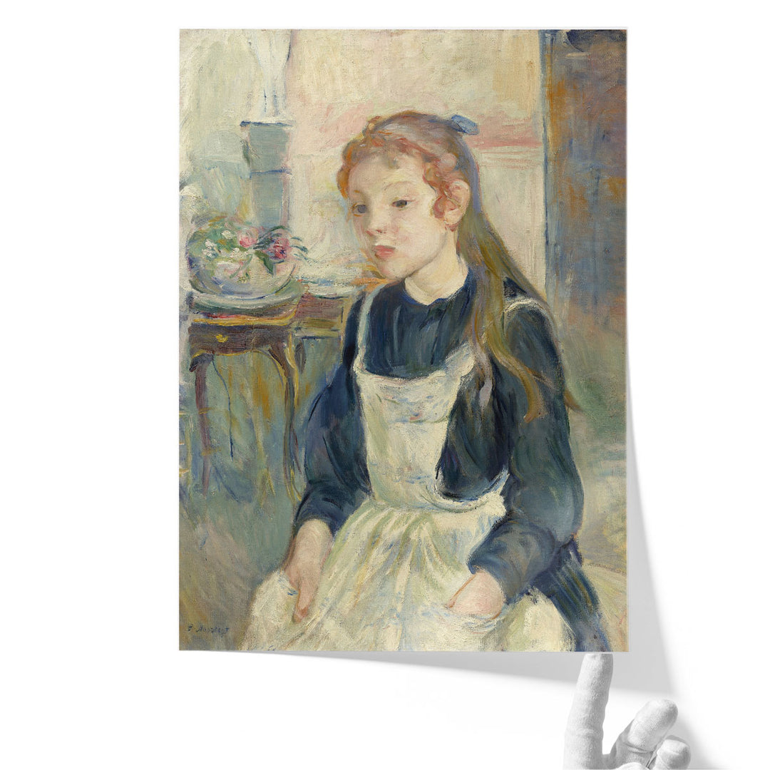 Young Girl with an Apron, 1891 - Canvas Print Wall Art