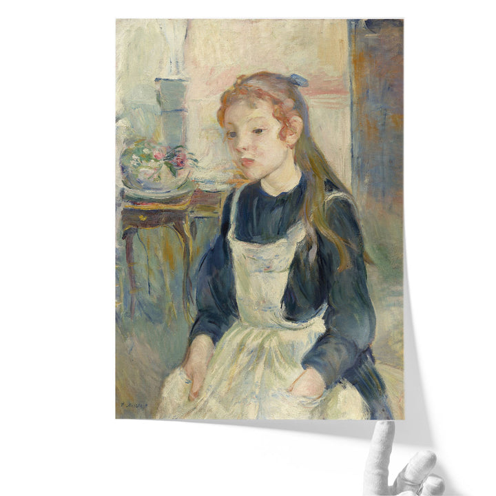 Young Girl with an Apron, 1891 - Canvas Print Wall Art