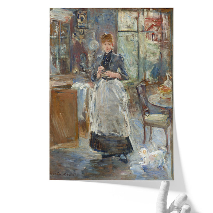 In the Dining Room, 1886 - Canvas Print Wall Art