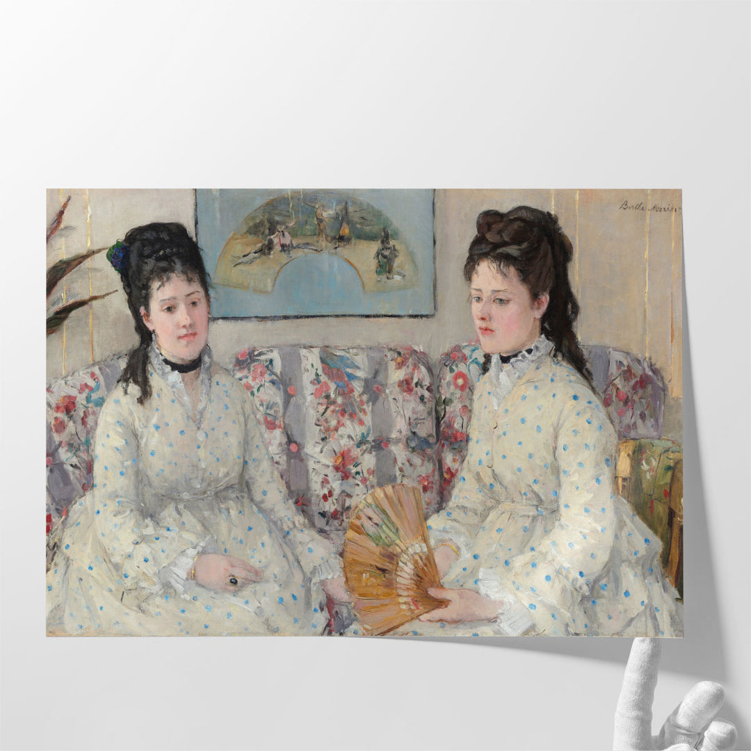 Large Canvas Prints – impressionist female portrait