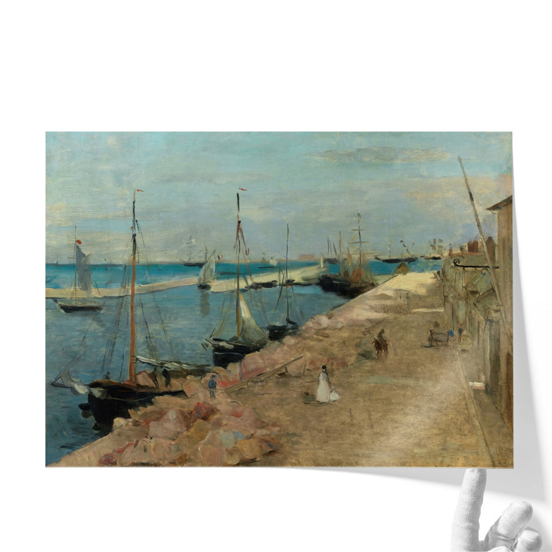 Large Impressionist Art Prints for Living Room – vast blue seascape
