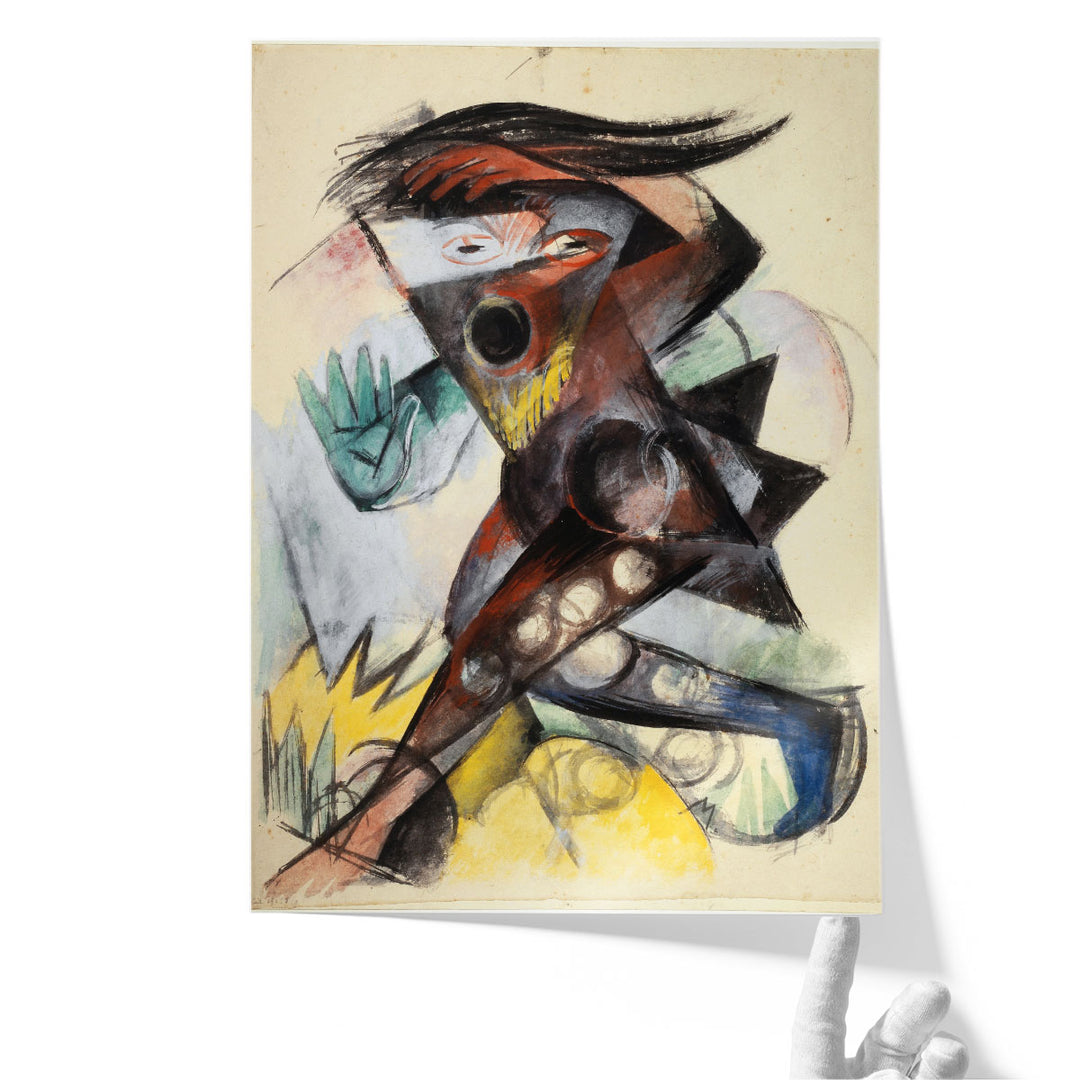 Caliban Figurine for The Tempest - Canvas Print Wall Art