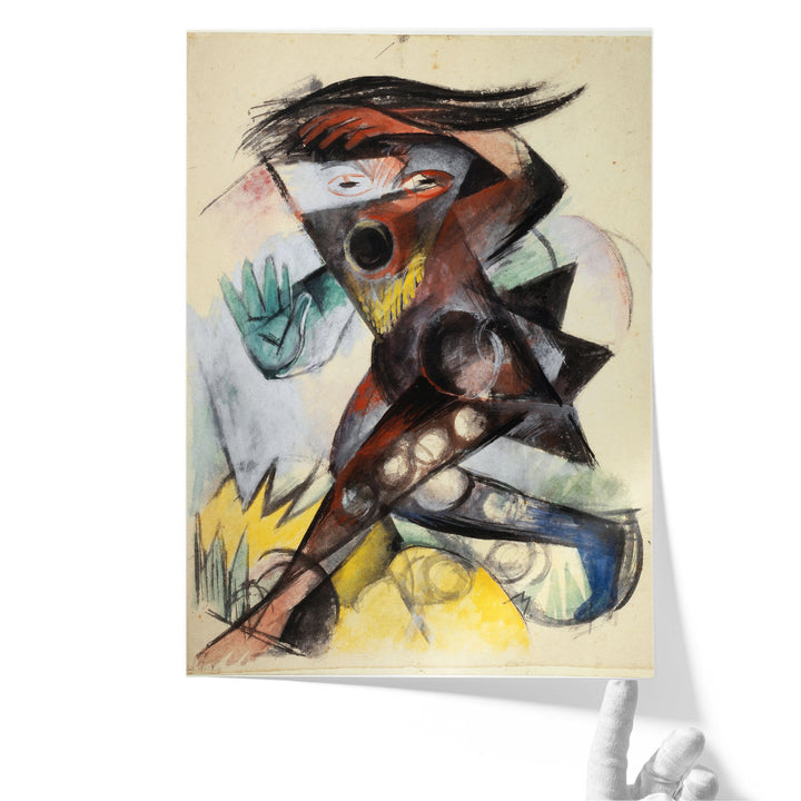Caliban Figurine for The Tempest - Canvas Print Wall Art