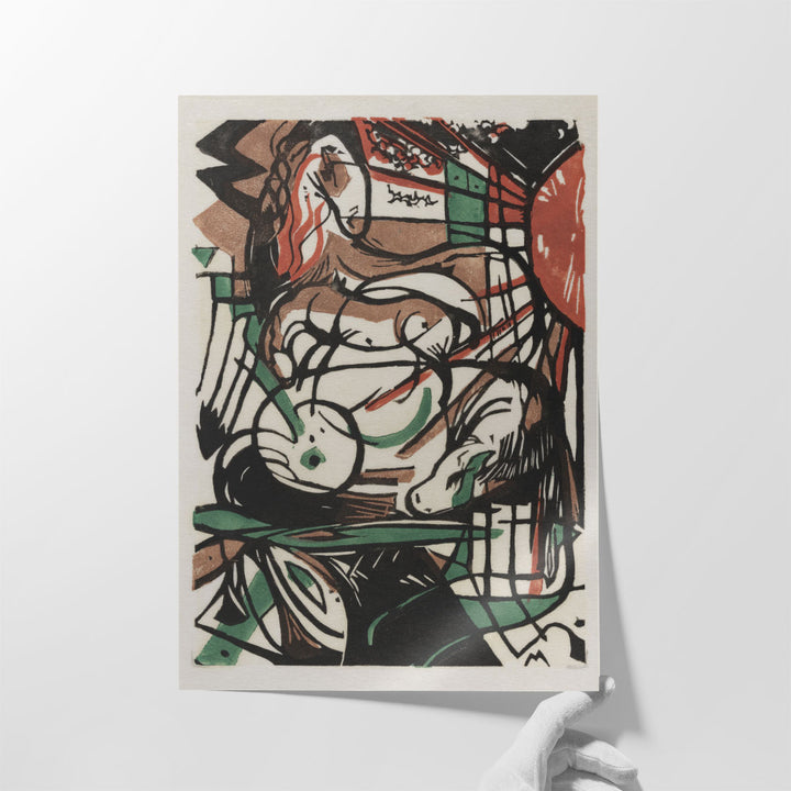 Extra Large Watercolor Wall Art – bold living canvas