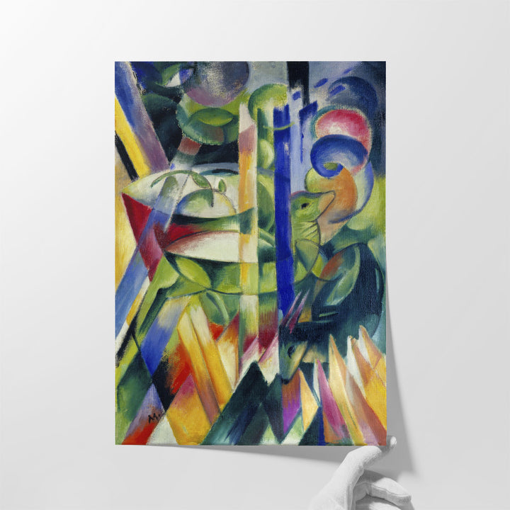 Large colorful canvas art for living room décor
