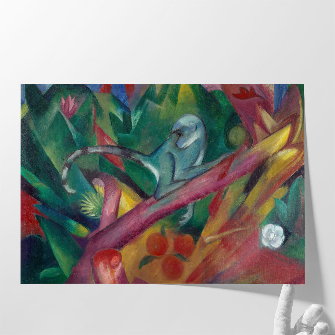 Large abstract canvas art for living room wall
