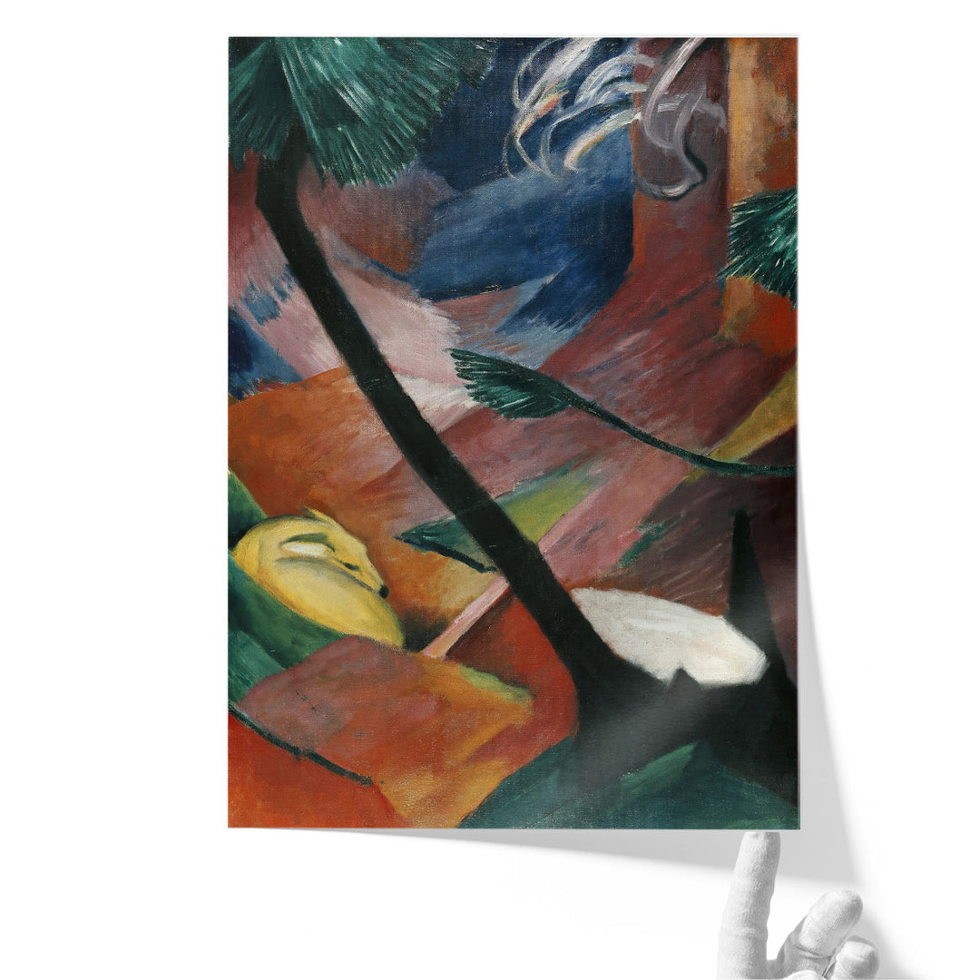 Huge Forest Canvas Art for hallway display