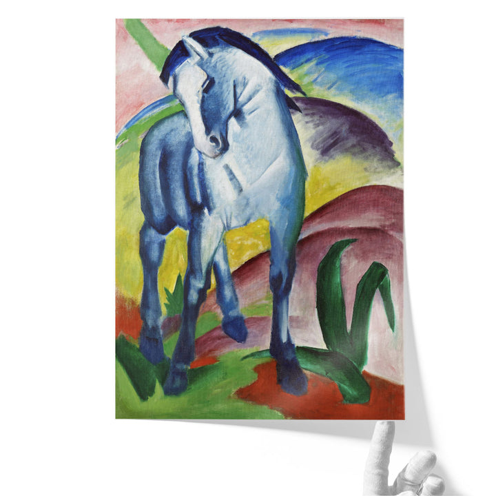 Huge watercolor wall art for hallway display