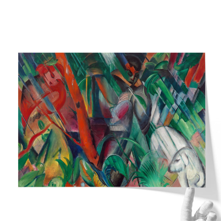 Modern abstract wall art for living room
