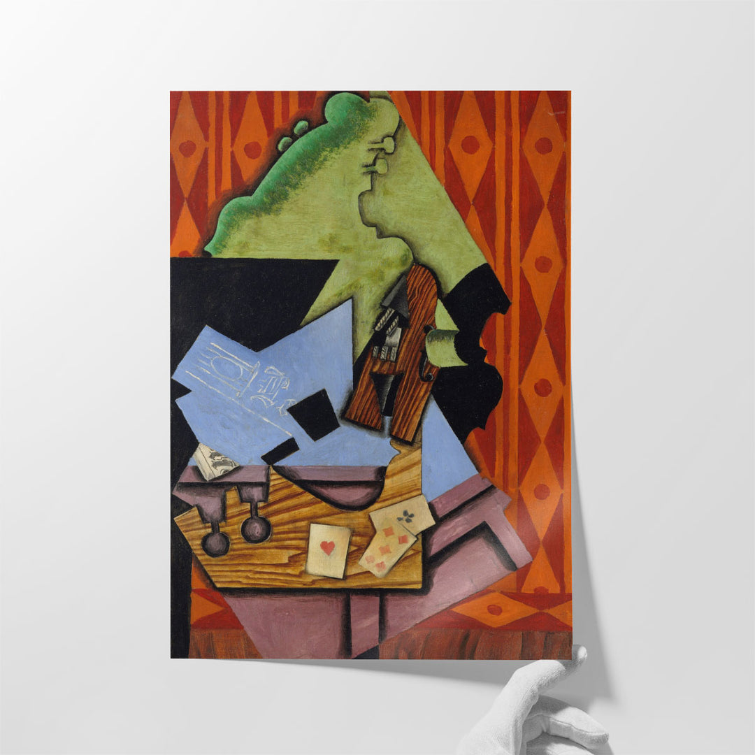 Big playing card wall art modern