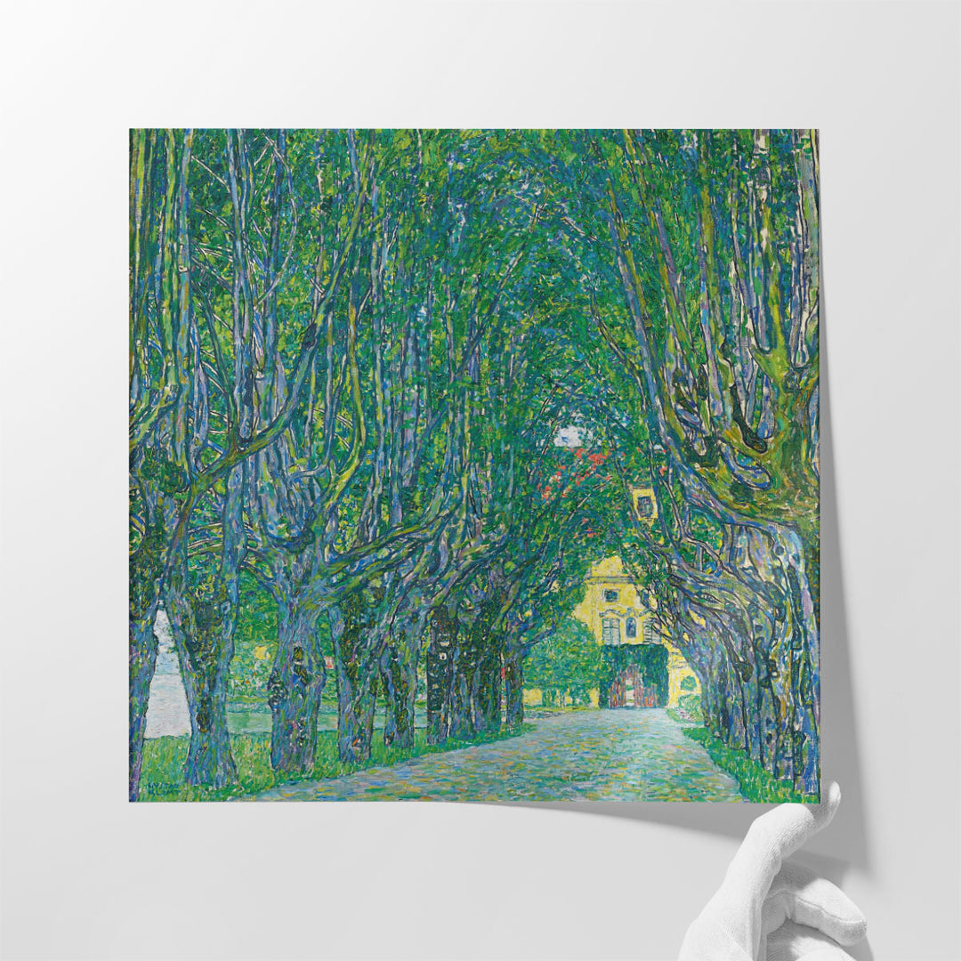 Avenue to the Kammer Castle, 1912 - Canvas Print Wall Art
