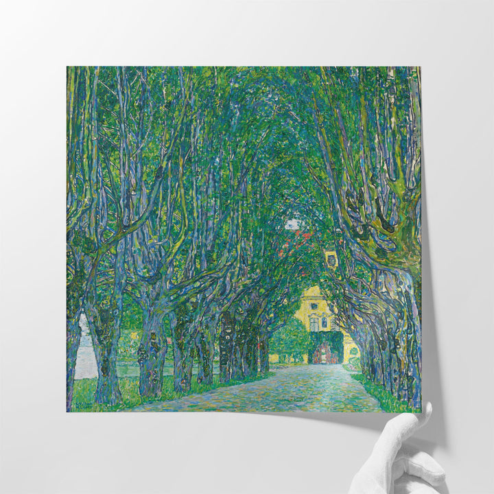 Avenue to the Kammer Castle, 1912 - Canvas Print Wall Art