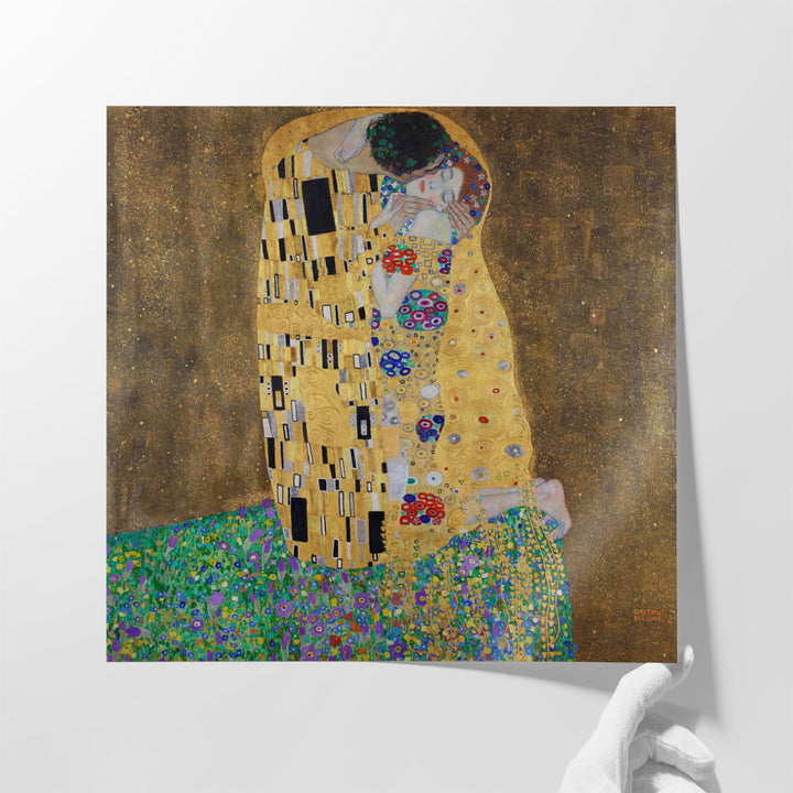 The kiss, Lovers, 1908 - Canvas Print Wall Art