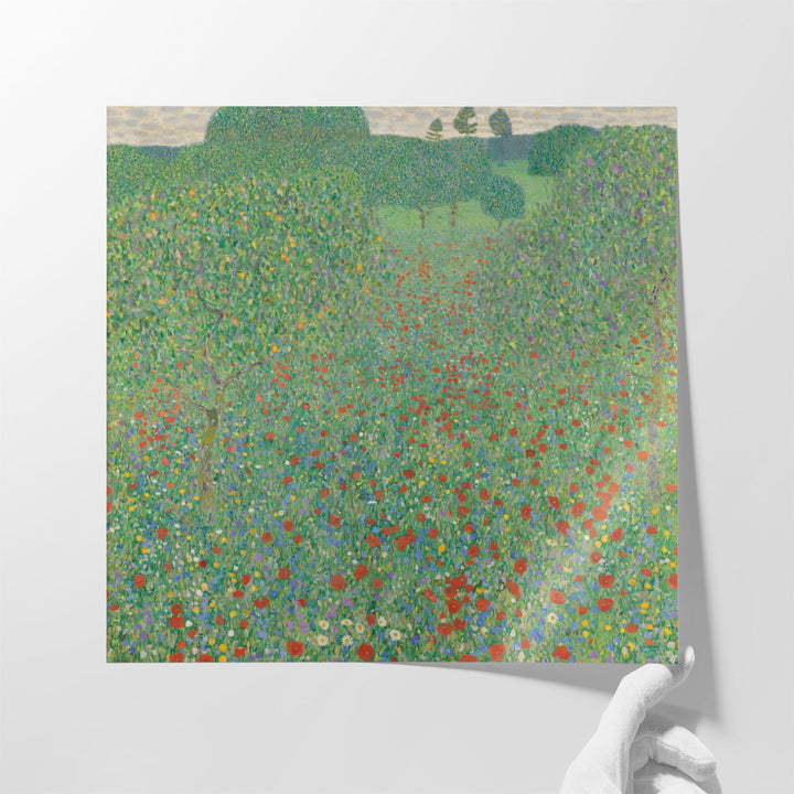 Blühender Mohn Mohnwiese, 1907 - Canvas Print Wall Art