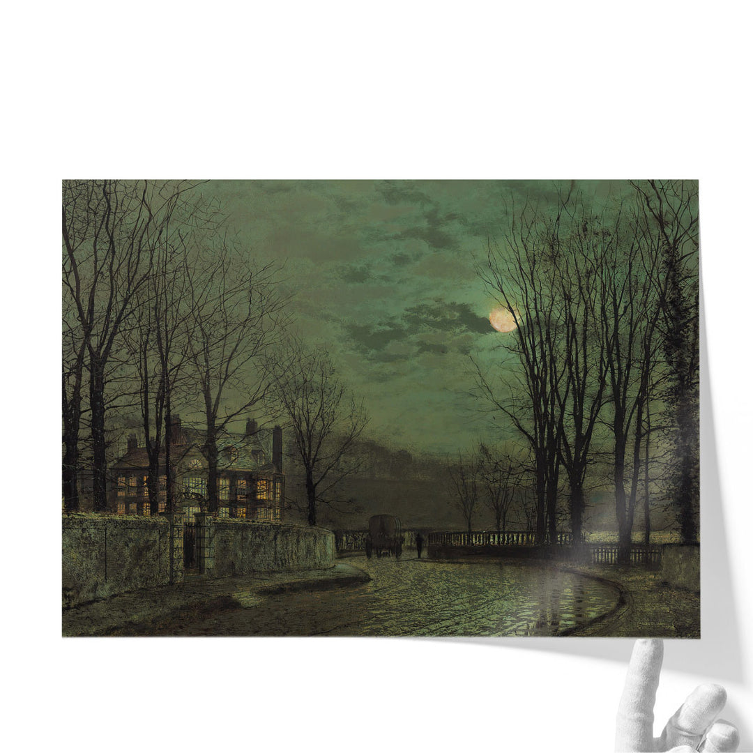 November Moonlight, 1883 - Canvas Print Wall Art