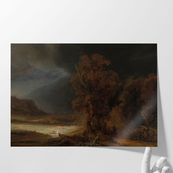 Landscape with the Parable of the Good Samaritan, 1638 - Canvas Print Wall Art