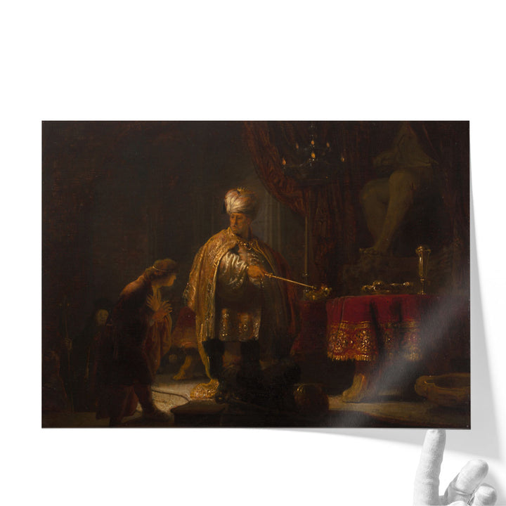Daniel and Cyrus Before the Idol Bel, 1633 - Canvas Print Wall Art