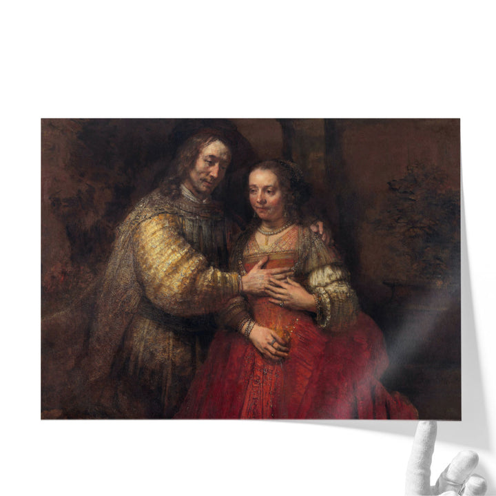 The Jewish Bride, 1665 - 1669 - Canvas Print Wall Art