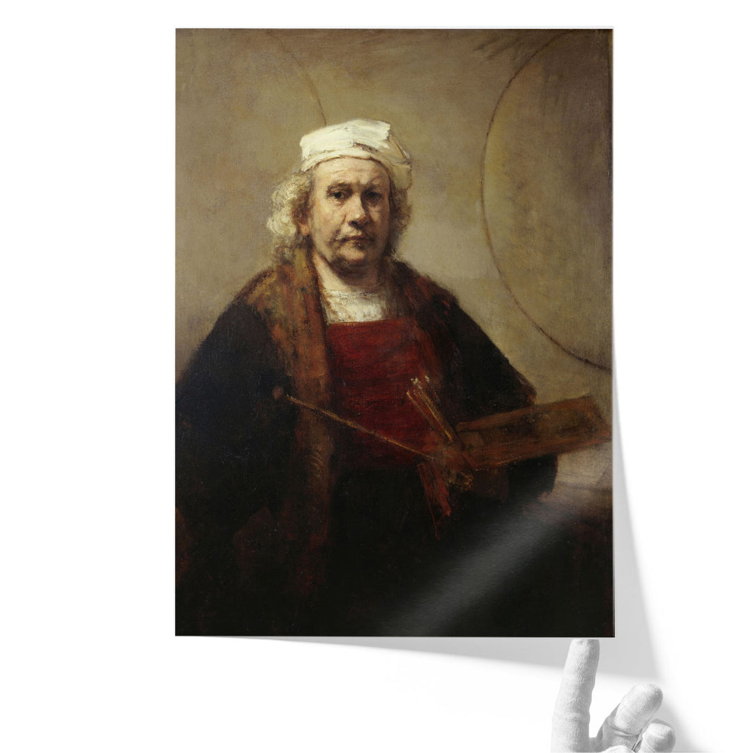 Rembrandt Self Portrait - Canvas Print Wall Art
