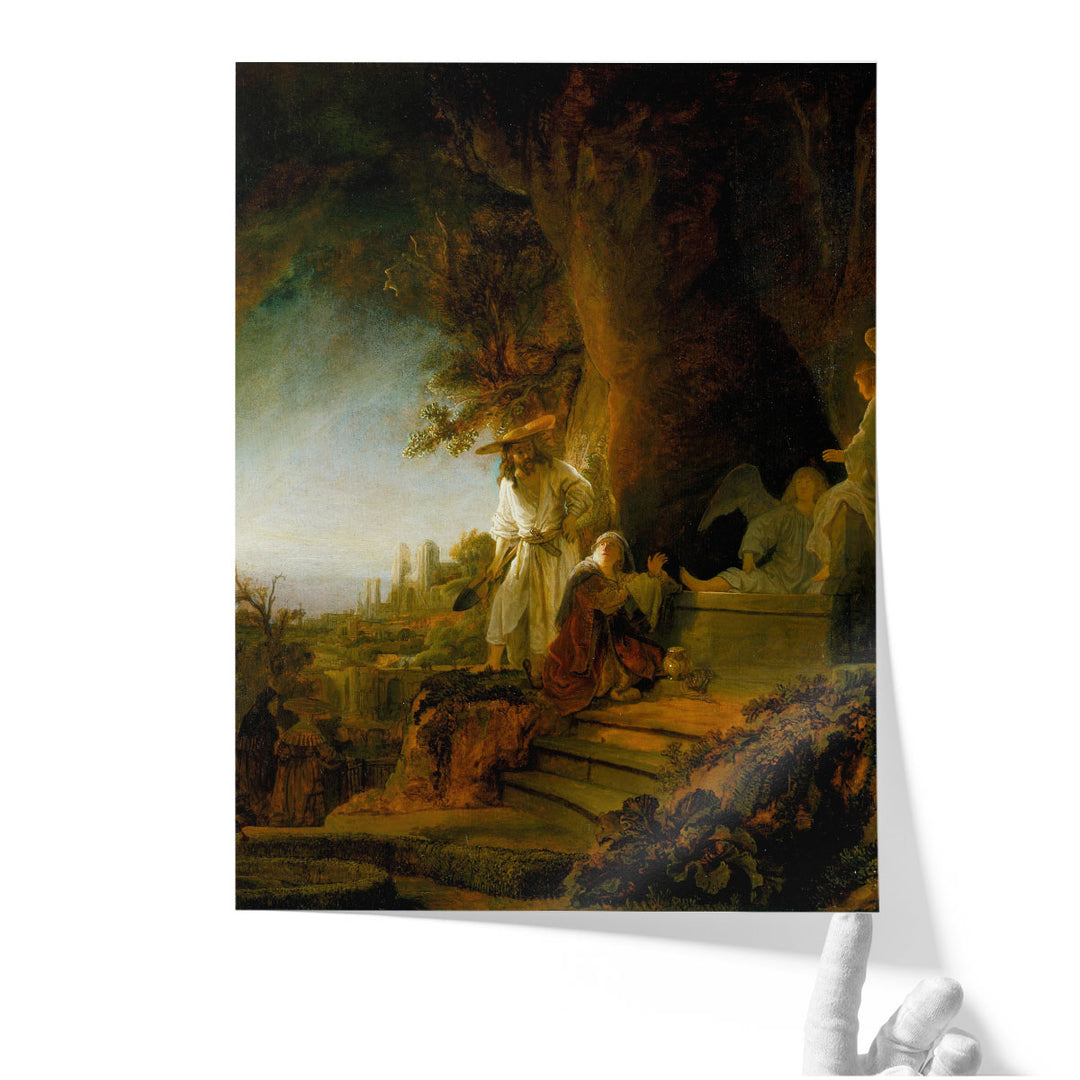 Spiritual Scene Artwork luminous pastoral landscape