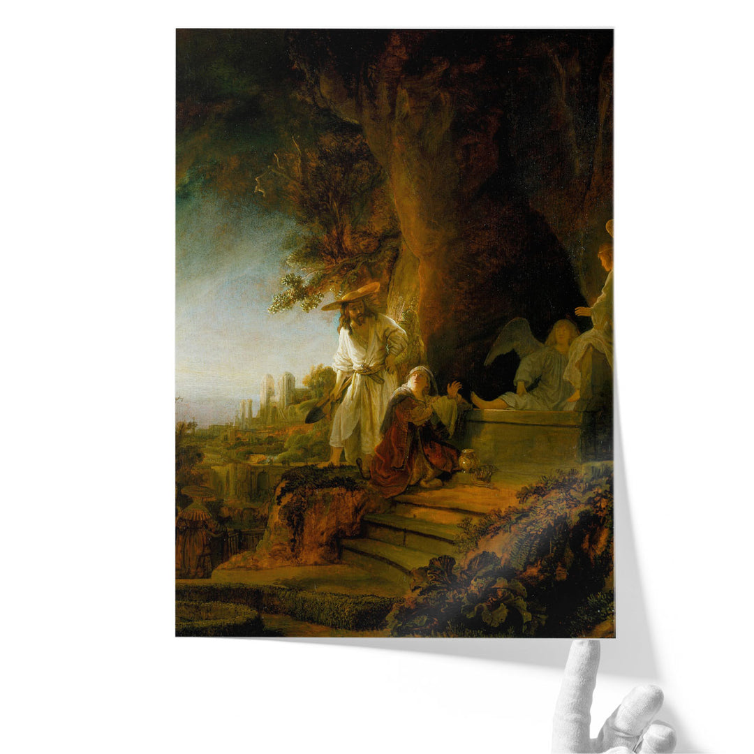 Christ and St Mary Magdalen at the Tomb, 1638 - Canvas Print Wall Art