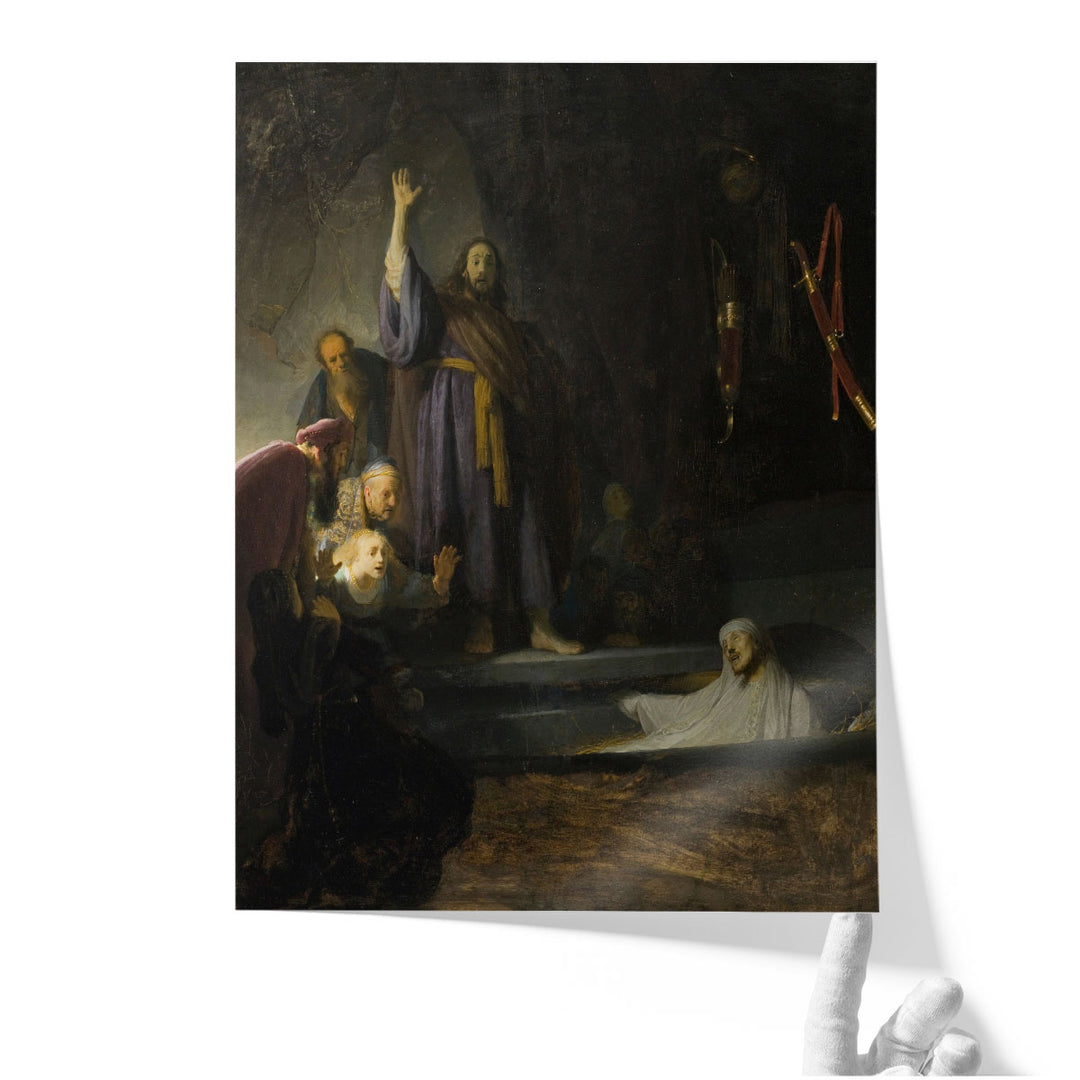 The Raising of Lazarus, 1630 - Canvas Print Wall Art