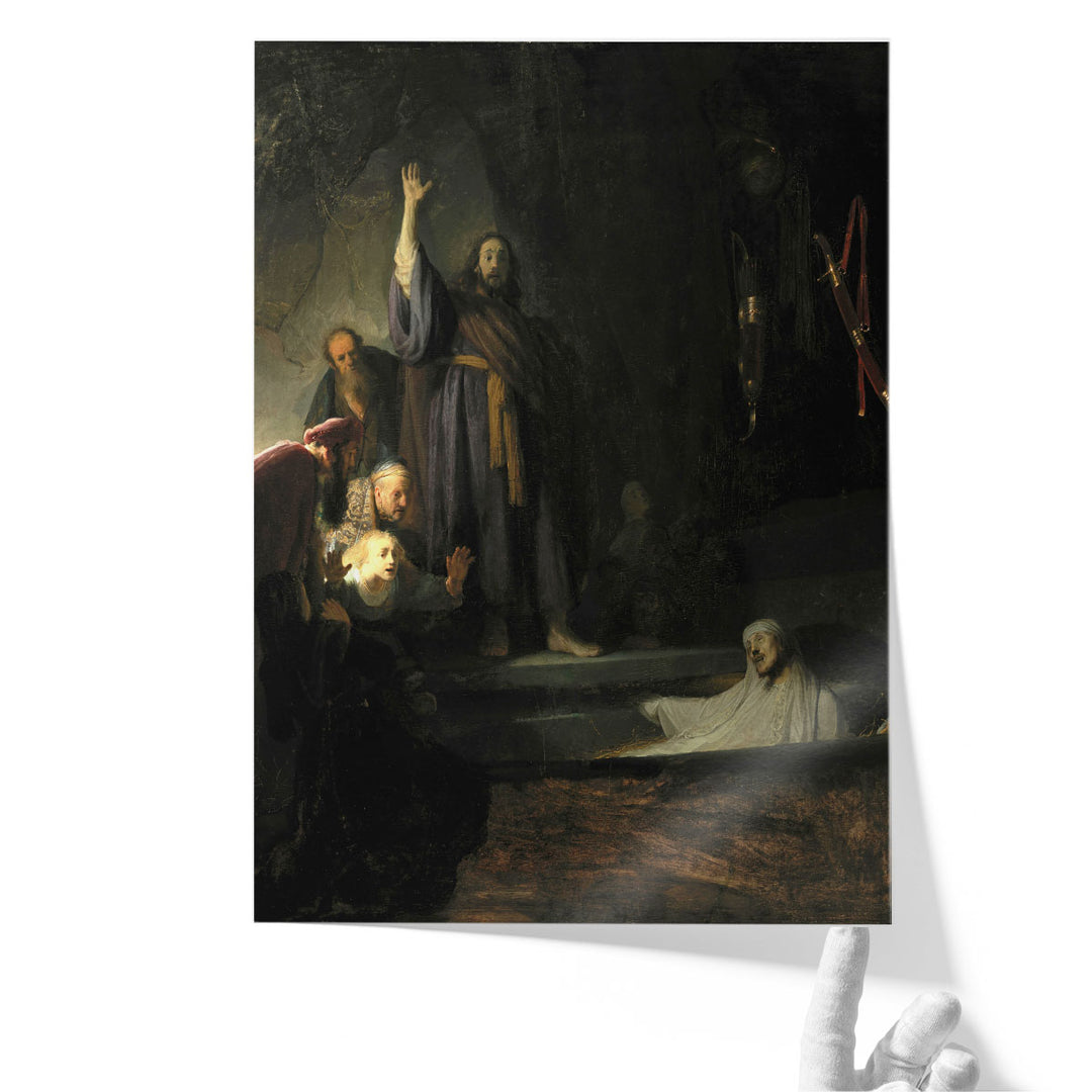 The Raising of Lazarus, 1630 - Canvas Print Wall Art