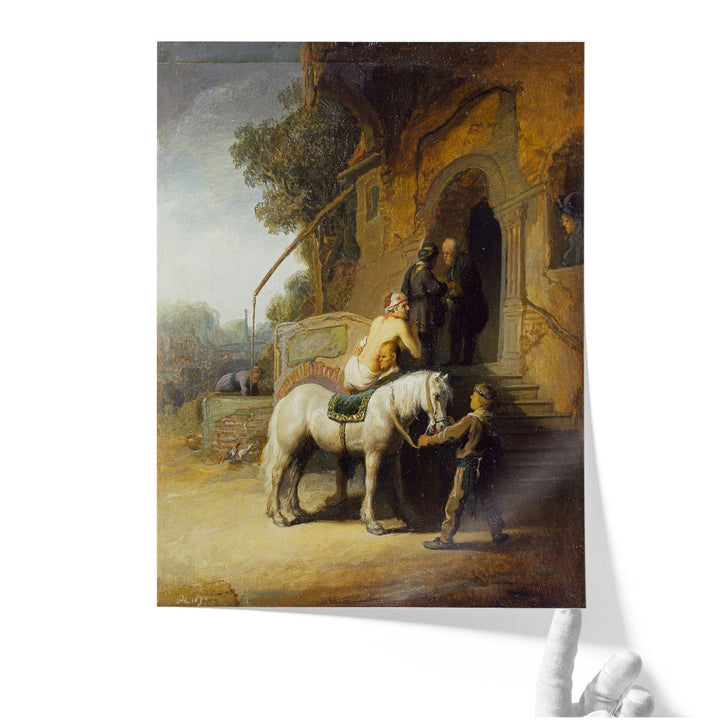 The Good Samaritan, 1630 - Canvas Print Wall Art