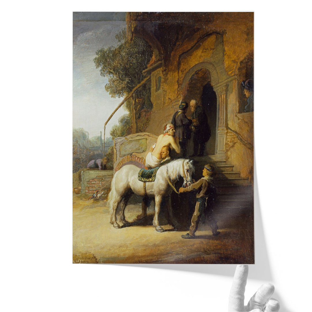 The Good Samaritan, 1630 - Canvas Print Wall Art