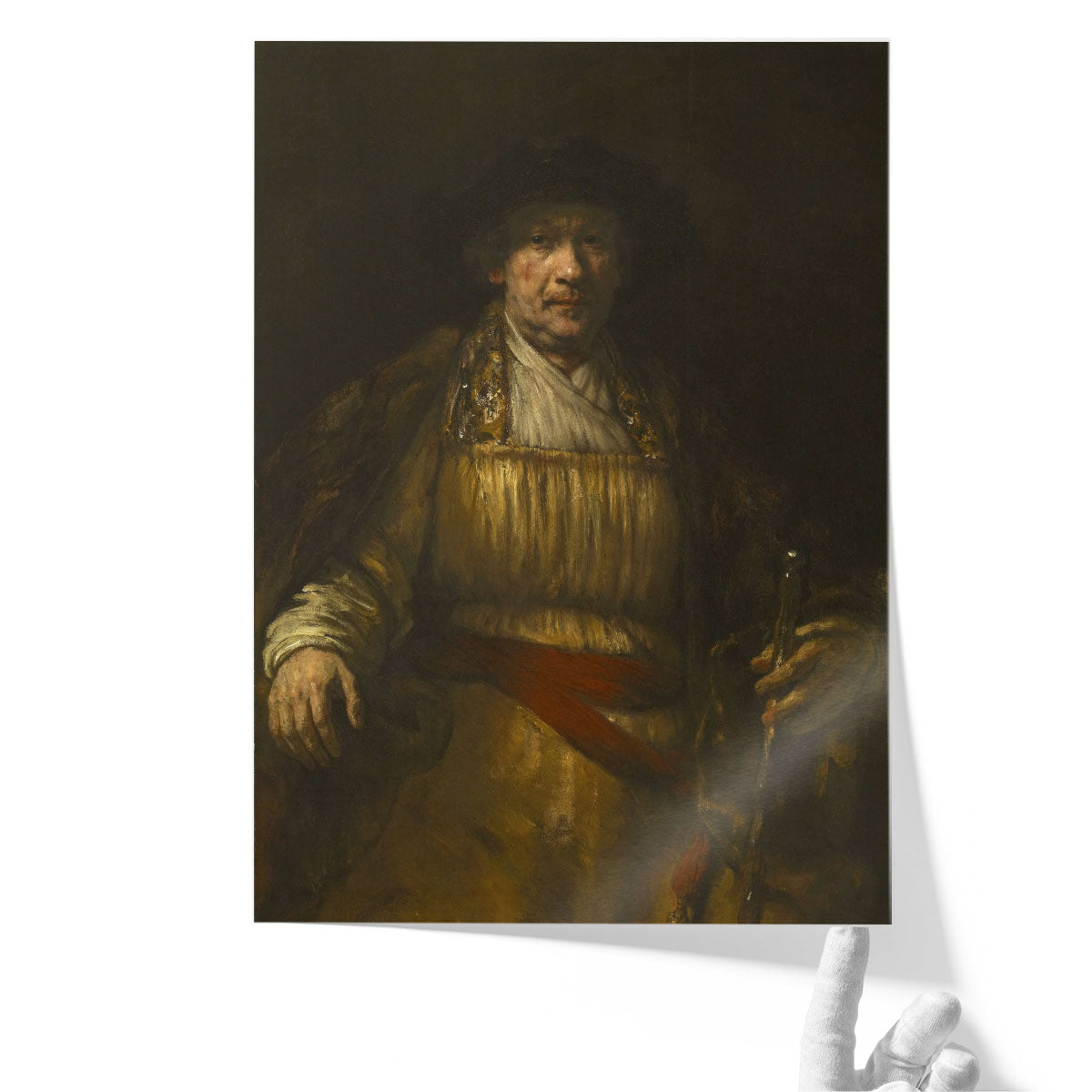 Self Portrait, 1658 Canvas Art Print | Classical Elegance