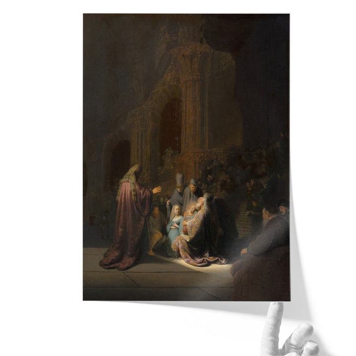 Simeon’s Song of Praise, 1631 - Canvas Print Wall Art