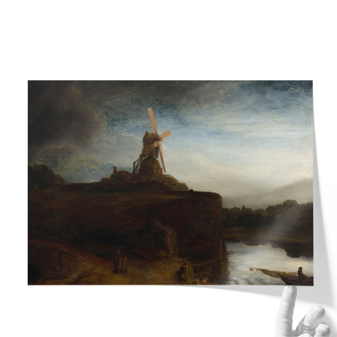 The Mill, 1645-1648 - Canvas Print Wall Art