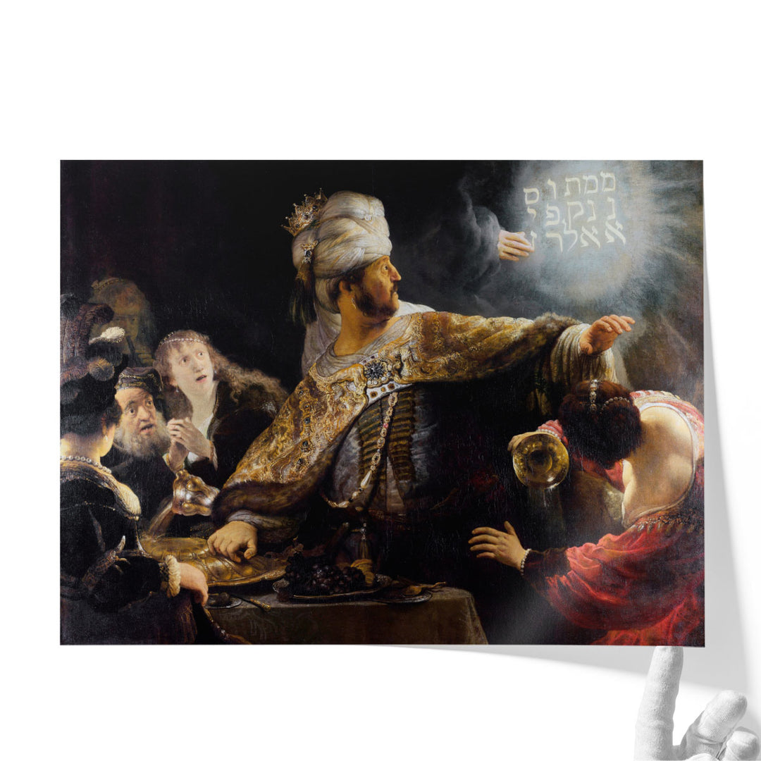 Belshazzar’s Feast, 1634 - 1639 - Canvas Print Wall Art