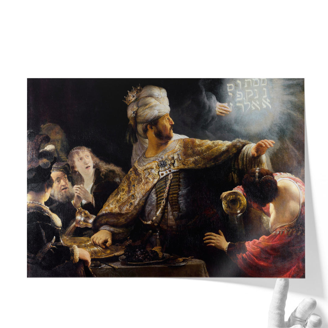 Belshazzar’s Feast, 1634 - 1639 - Canvas Print Wall Art