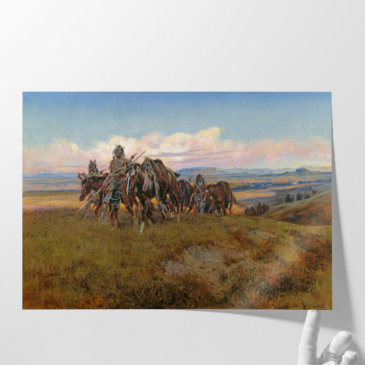 In the Enemy’s Country - Canvas Print Wall Art