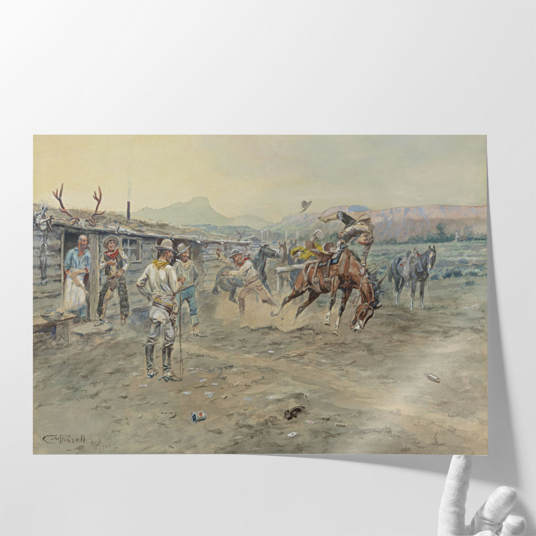 The Tenderfoot, 1900 - Canvas Print Wall Art