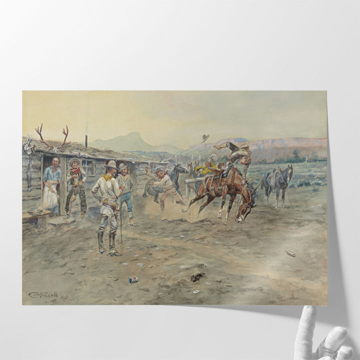 The Tenderfoot, 1900 - Canvas Print Wall Art