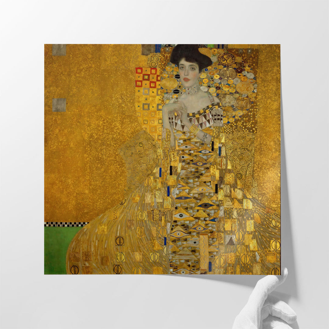 Portrait of Adele Bloch-Bauer I, 1907 - Canvas Print Wall Art