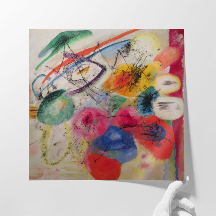 Black Lines - Canvas Print Wall Art