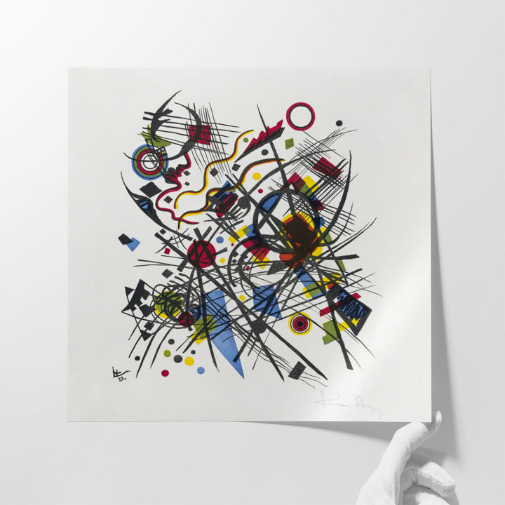 Lithographie Fur Die Vierte Bauhausmappe, 1922 - Canvas Print Wall Art