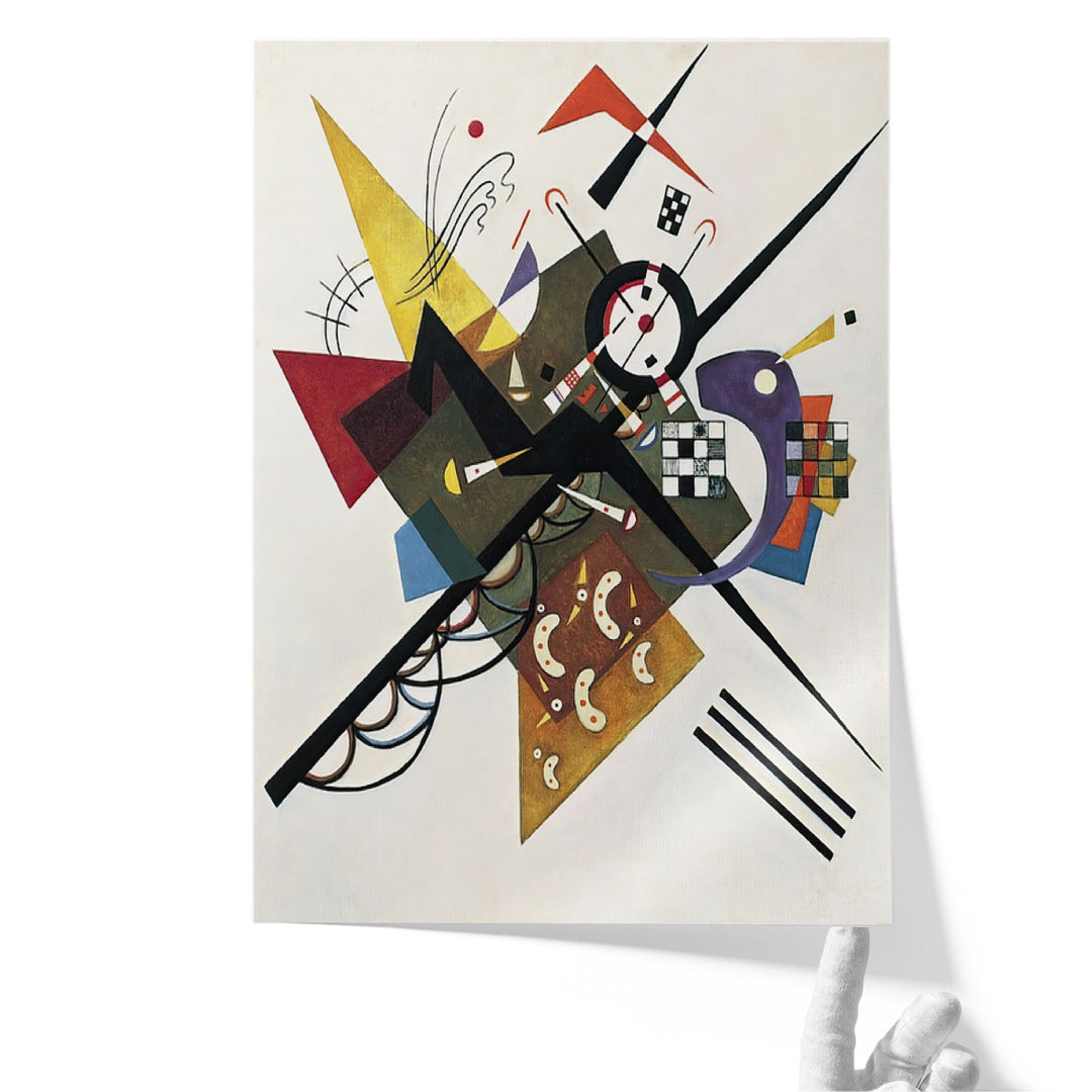 On White II - Canvas Print Wall Art