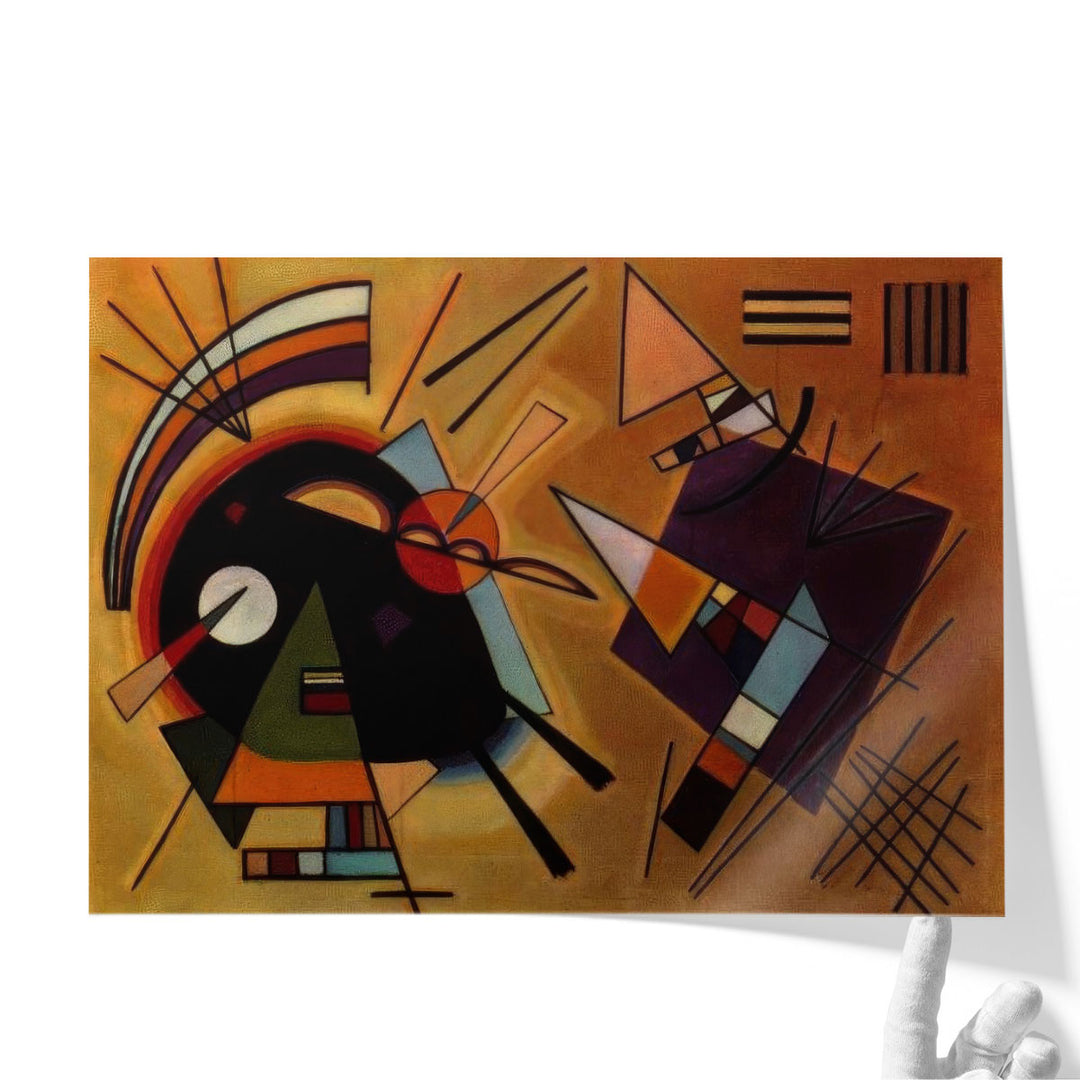 Black and Violet, 1923 - Canvas Print Wall Art
