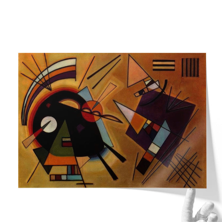 Black and Violet, 1923 - Canvas Print Wall Art