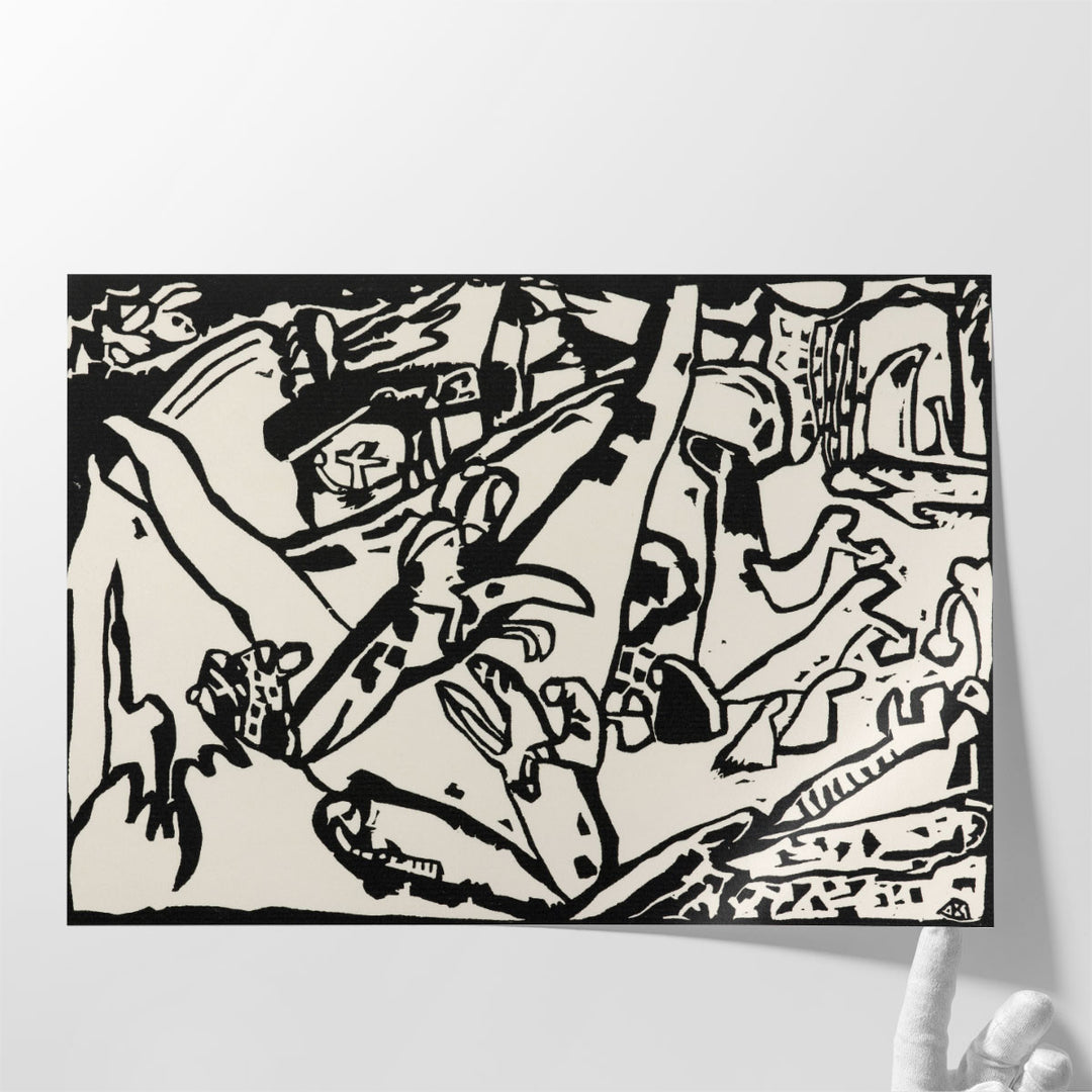 Composition II, 1911 - Canvas Print Wall Art