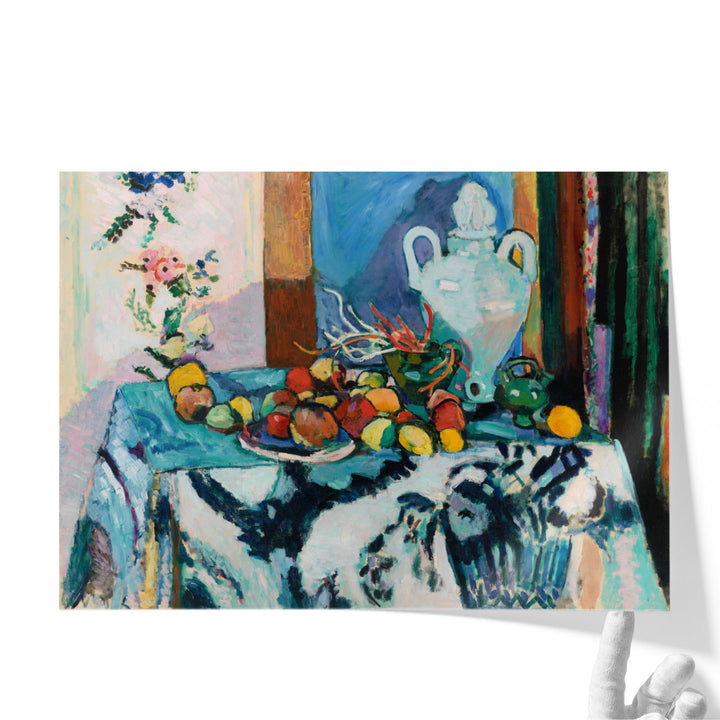 Blue Still Life, Nature Morte Bleue, 1907 - Canvas Print Wall Art