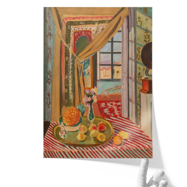 Interior with Phonograph - Canvas Print Wall Art